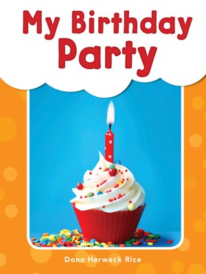 cover image of My Birthday Party Read-along ebook